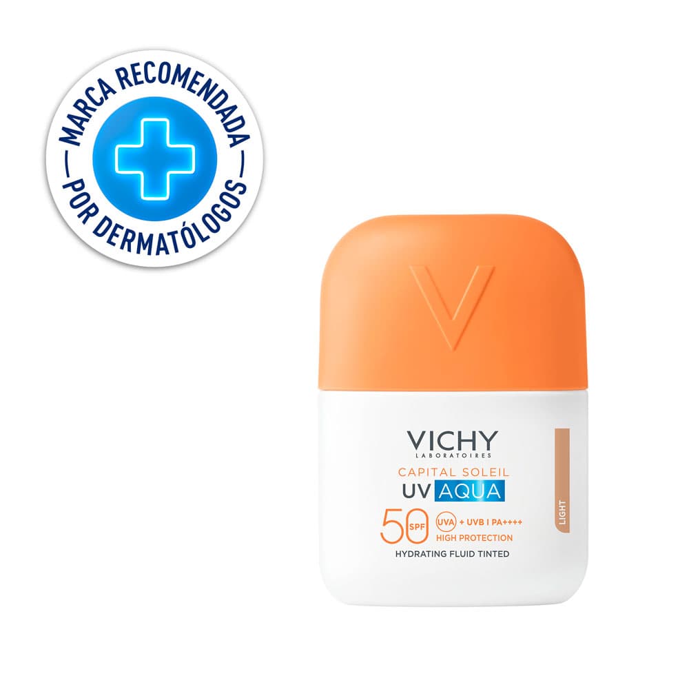 Protector Solar Vichy Capital Soleil Uv Aqua Con Color 50 Ml