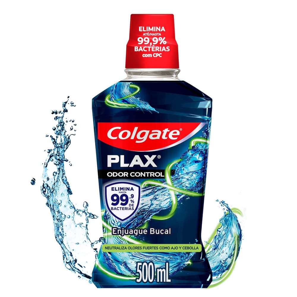 Enjuague Bucal Colgate Plax Odor Control 500Ml