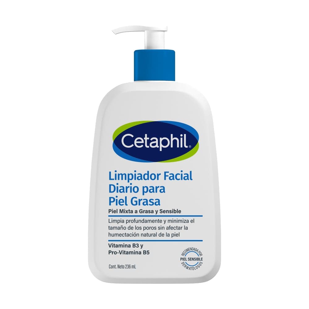Limpiador Facial Para Piel Sensible Cetaphil 236Ml