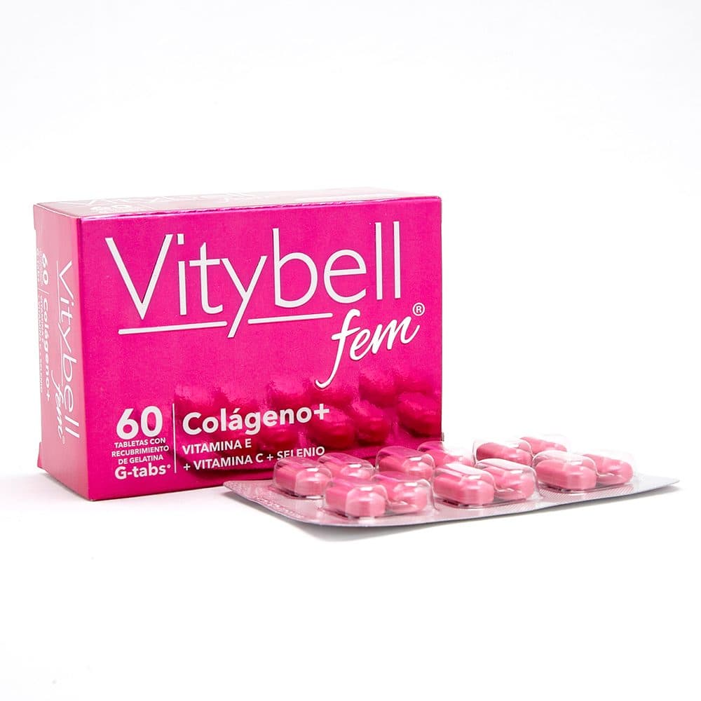 Vitybell Fem Colageno + Múltiples Componentes Caja X 60 Tabletas Recubiertas