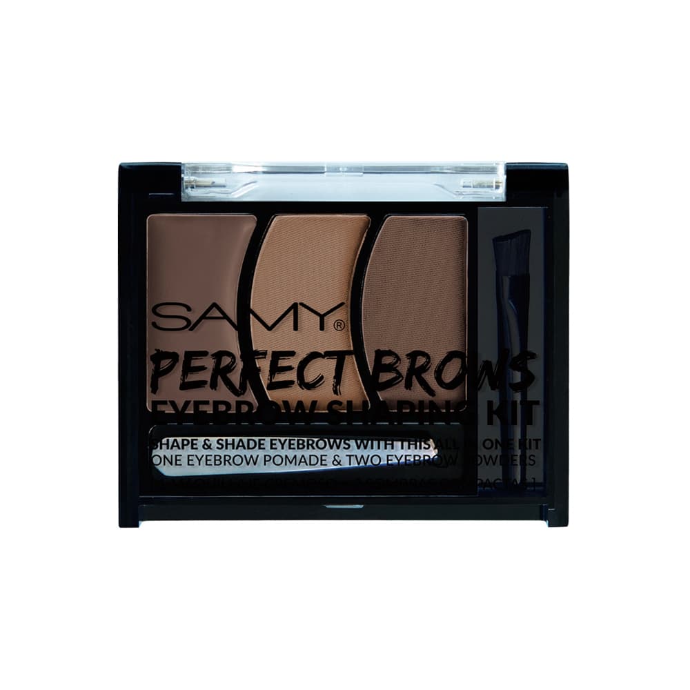 Kit Para Cejas Perfect Brows Samy Caja X 3Gr Brunette