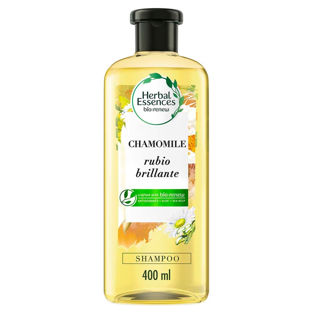 Shampoo Chamomile Herbal Essences Shiny Blond Frasco X 400Ml