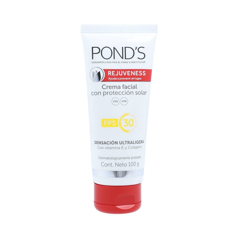 Crema Facial Ponds Tubo X 100 G Rejuveness Fps 30+