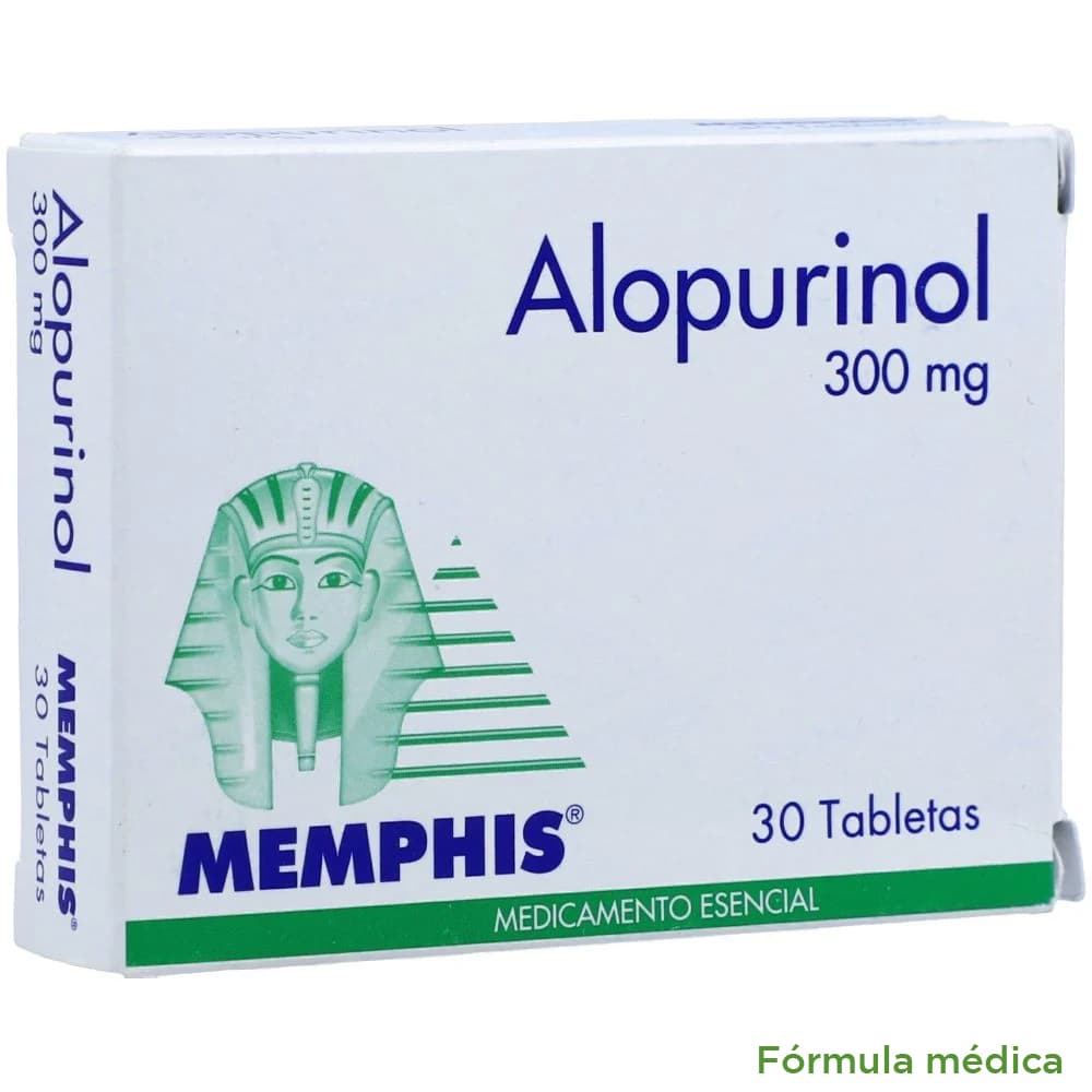 Alopurinol Memphis 300Mg Caja X 30 Tabletas