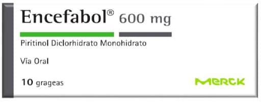 Encefabol 600Mg Caja X 10 Grageas