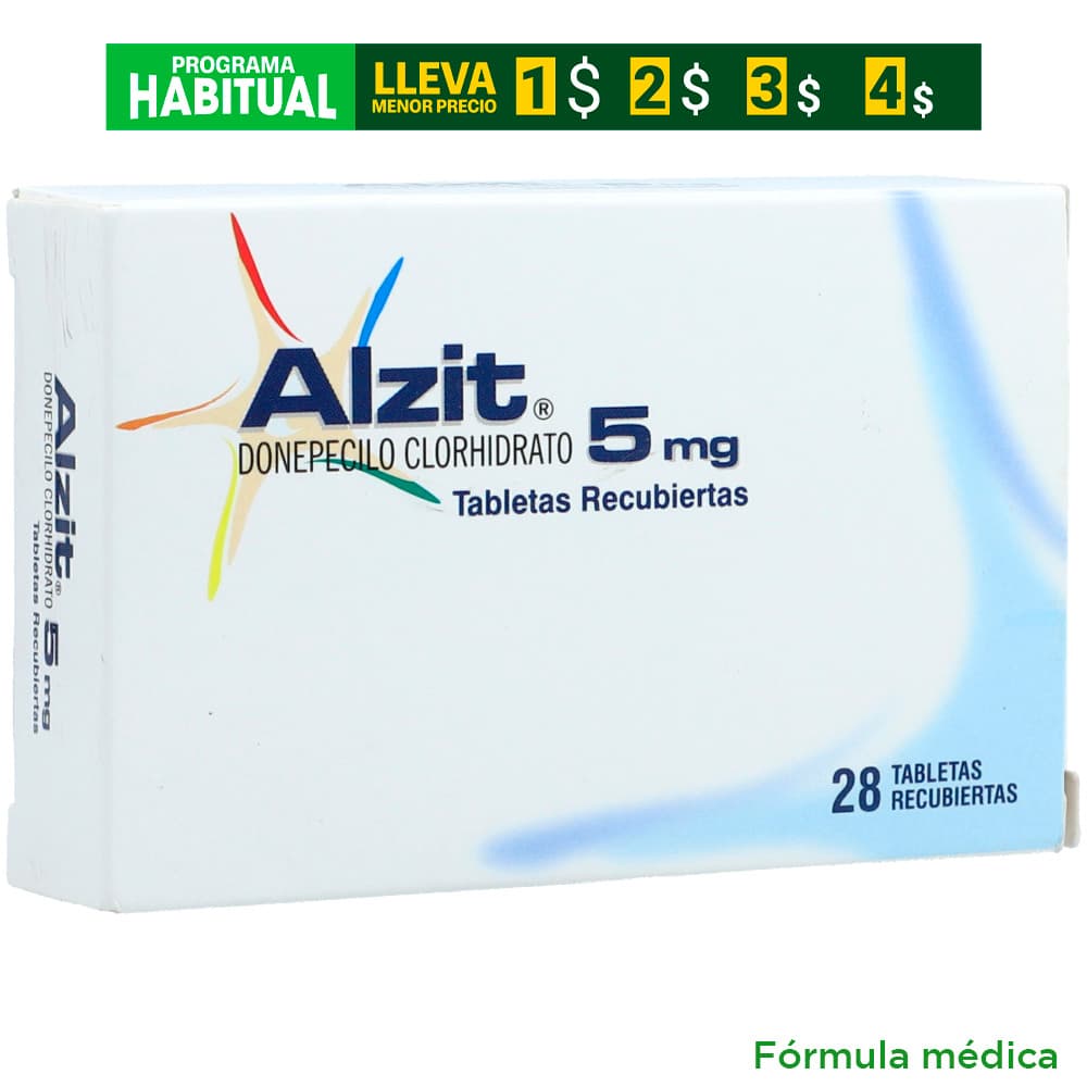 Alzit 5Mg Tabletas Recubiertas Caja X 28