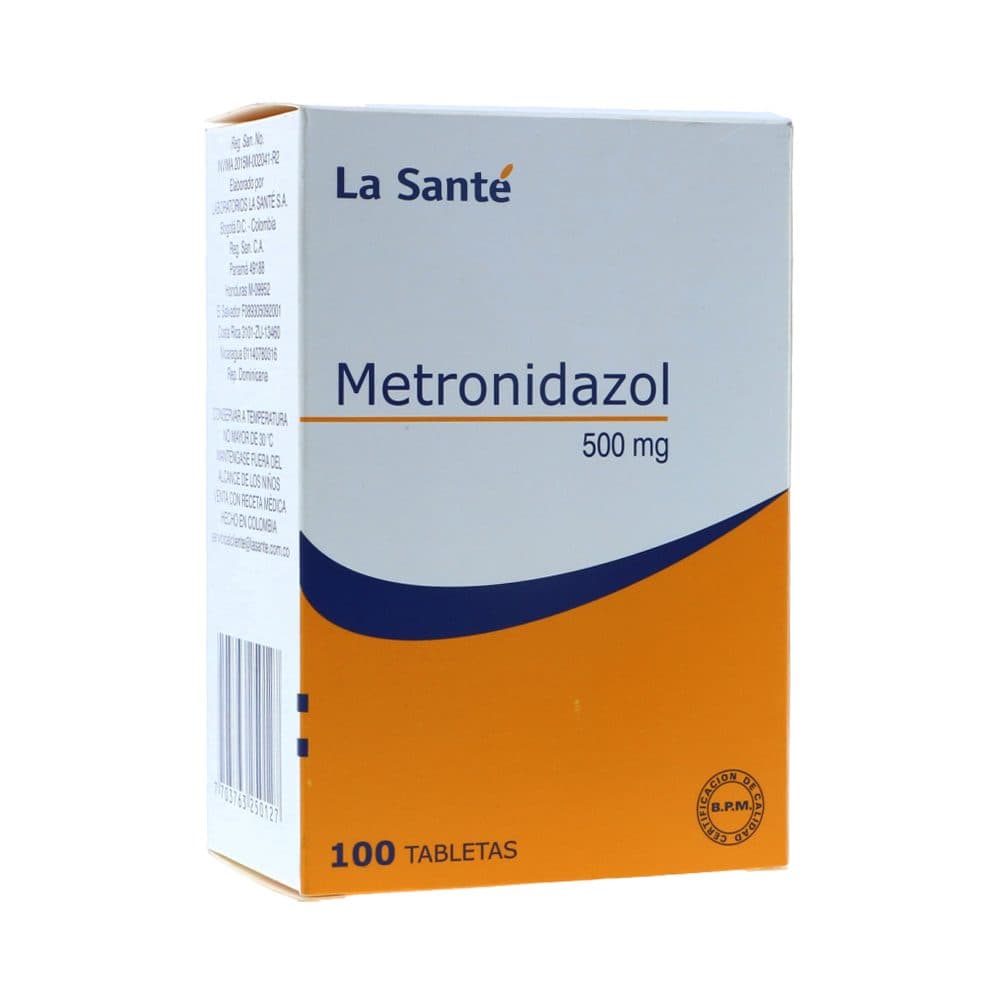 Metronidazol Tabletas 500Mg Blister X 10