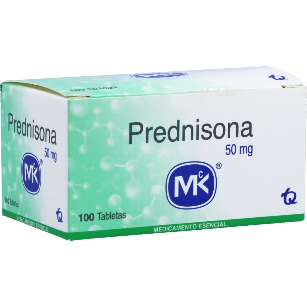 Prednisona 50Mg Blister X 10 Tabletas