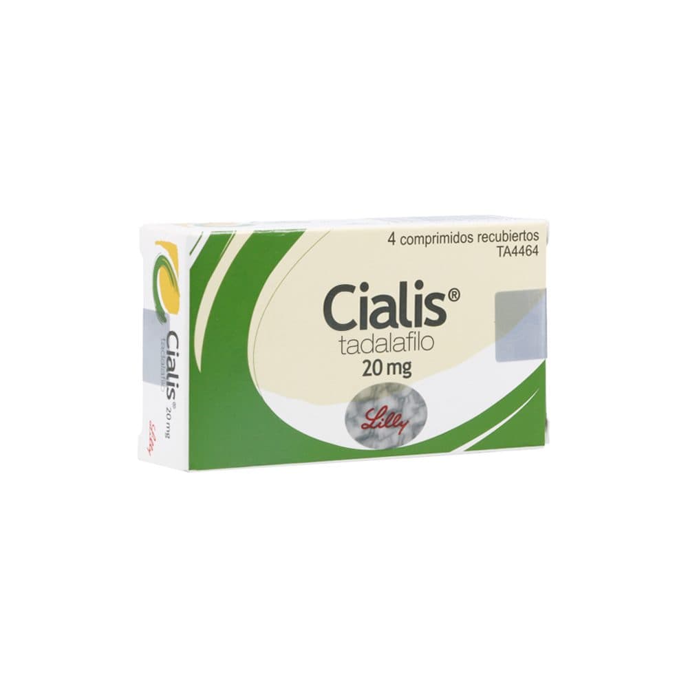 Cialis Tabletas Recubiertas 20Mg Caja X 4