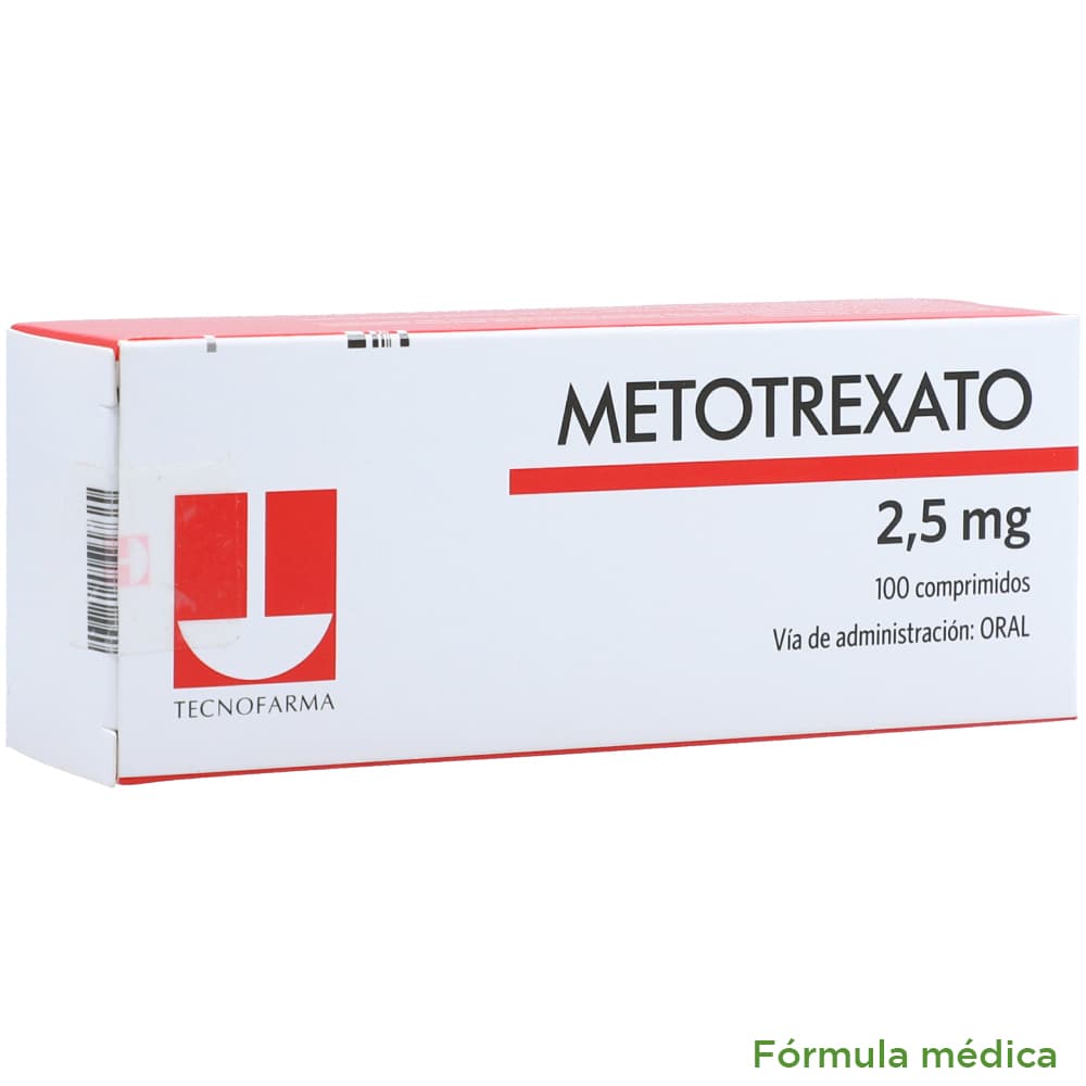 Metotrexato Tecnofarma 2.5Mg Blister X 20 Tabletas