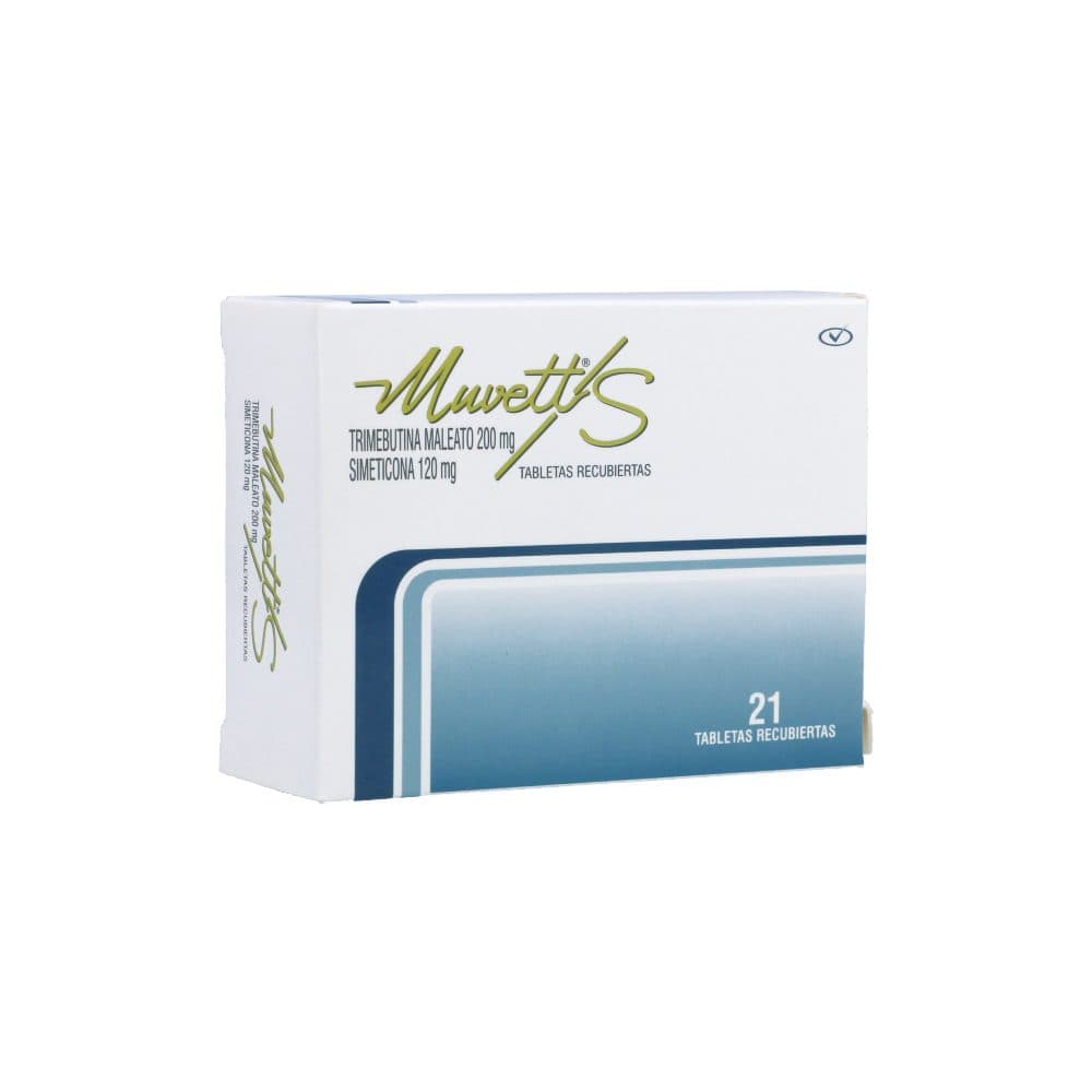 Muvett S Tabletas Recubiertas 200Mg+120Mg Caja X 21