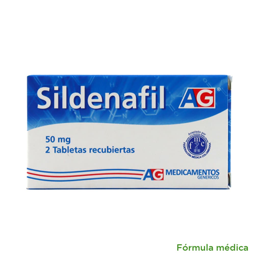 Sildenafil 50Mg Tabletas Masticables Caja X 2 Amer Gen