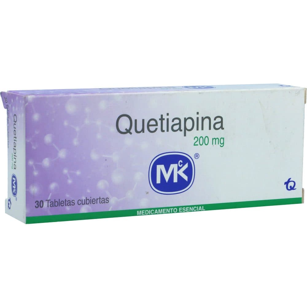 Quetiapina Mk 200Mg Caja X 30 Tabletas