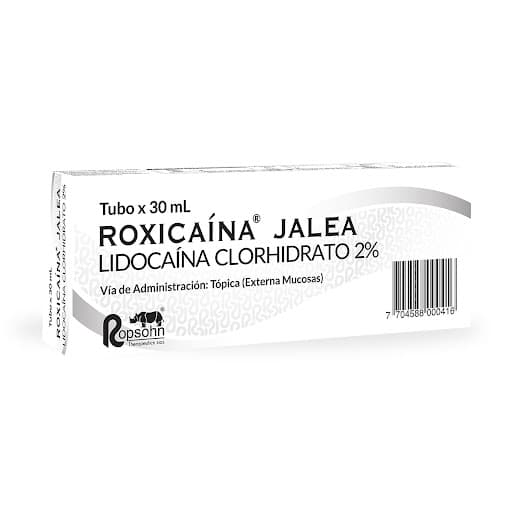 Roxicaína Jalea 2% Tubo X 30 Ml