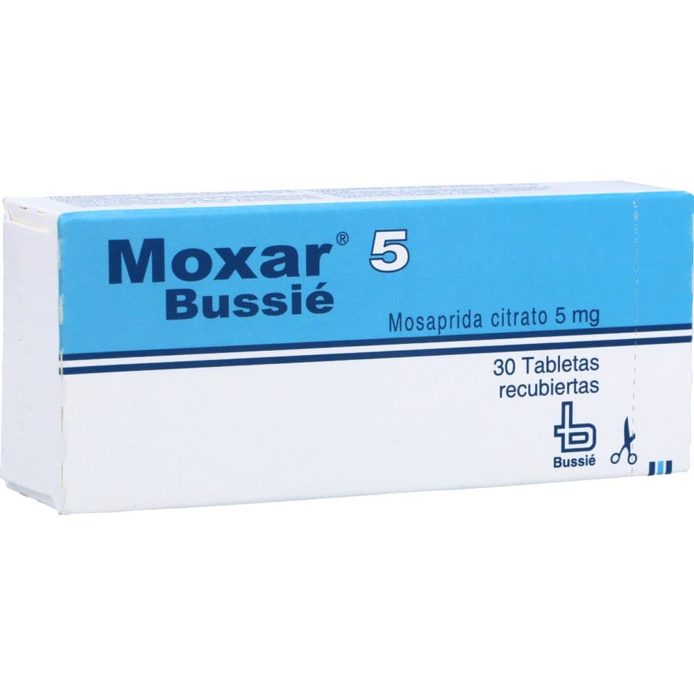 Moxar Bussié Tabletas Recubiertas 5Mg Caja X 30