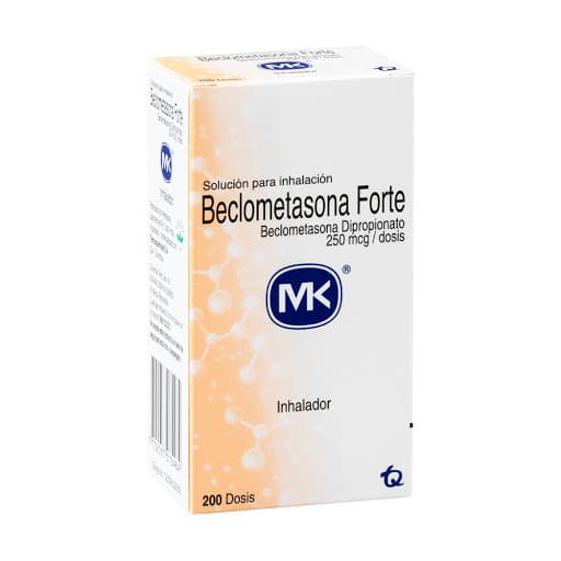 Beclometasona Forte Inhalador 250Mcg/Dosis Frasco X 200Dosis