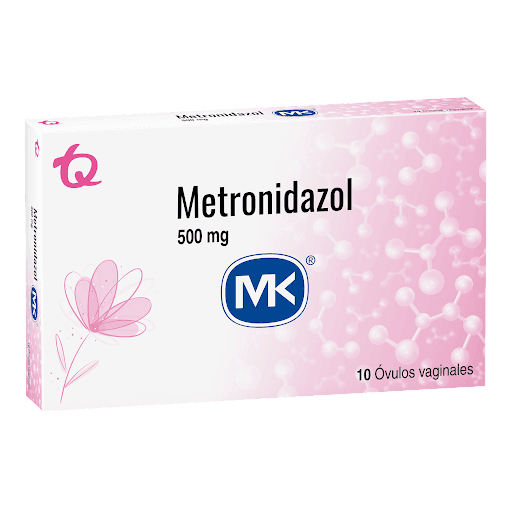 Metronidazol Óvulos Vaginales 500Mg Caja X 10