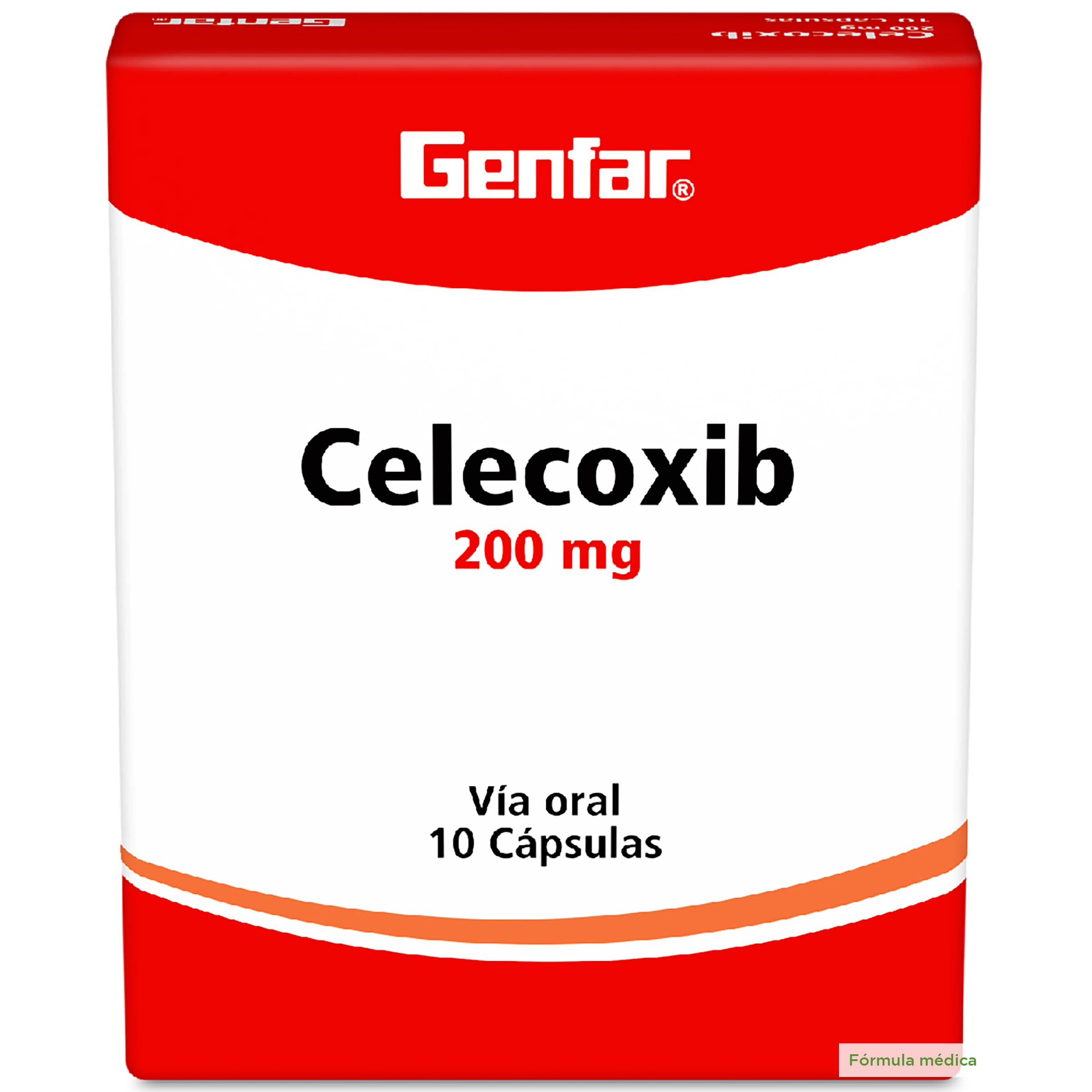 Celecoxib 200Mg Cápsulas Caja X 10