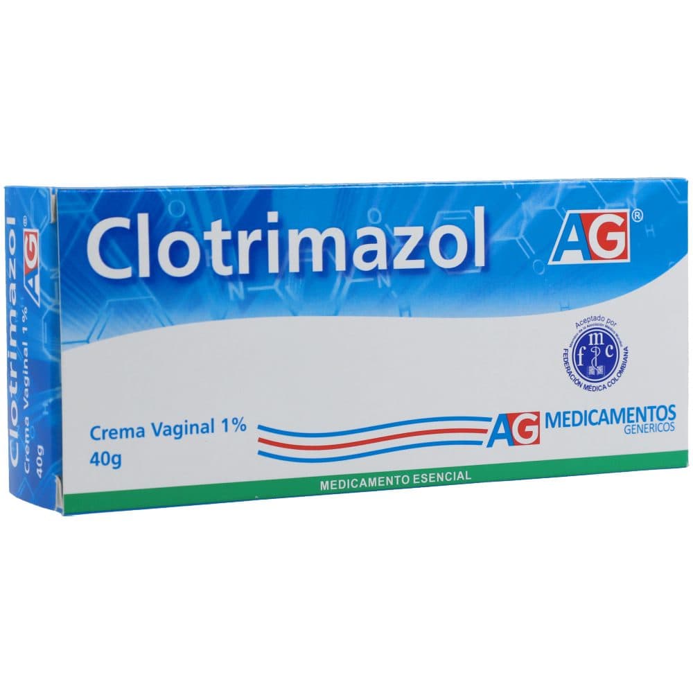 Clotrimazol 1% Crema Vaginal Tubo X 40 G Amer Gen