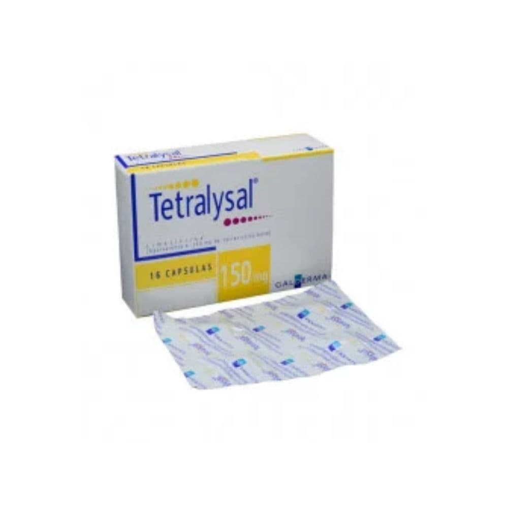 Tetralysal Cápsulas 150Mg Caja X 16