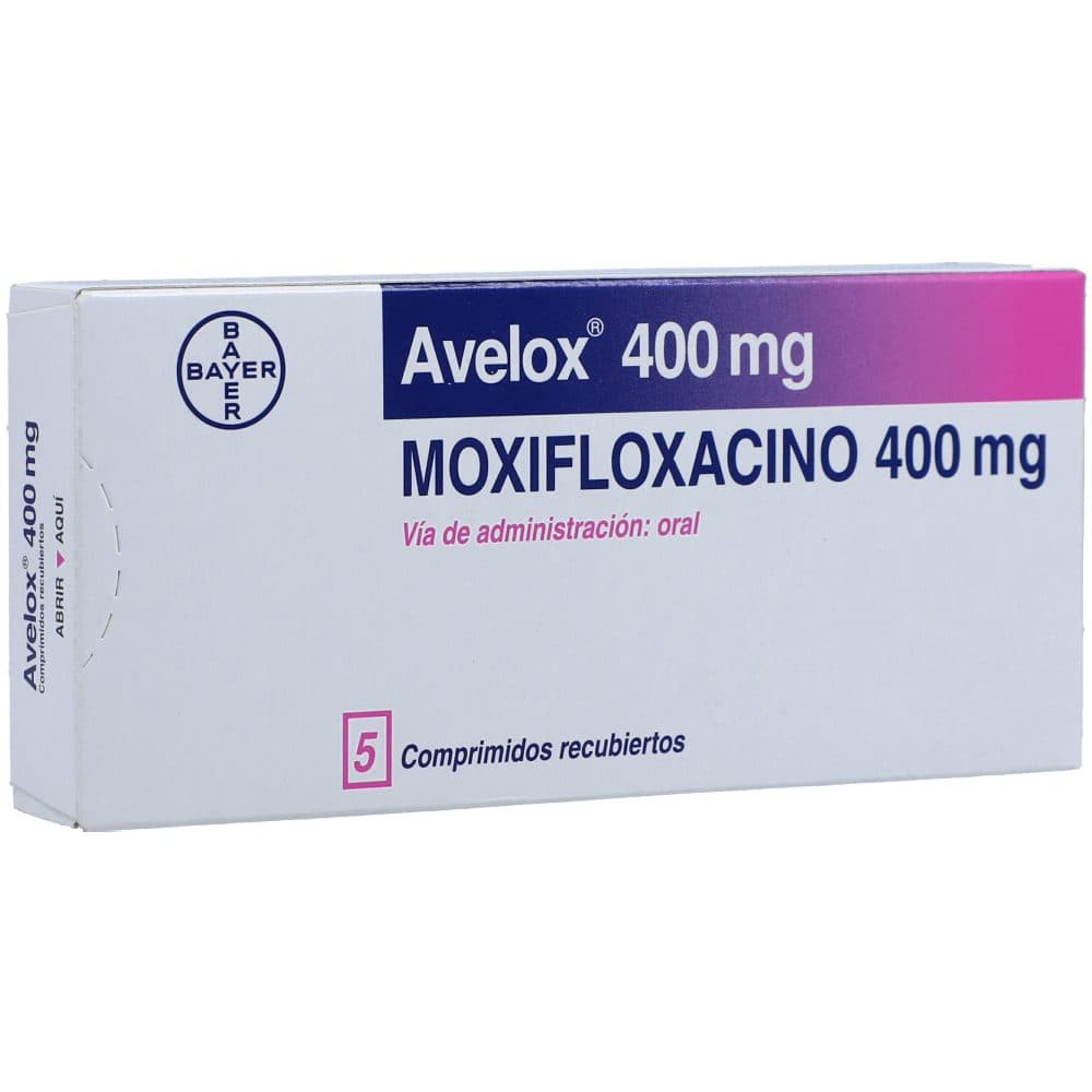 Avelox 400Mg Caja X 5 Tabletas