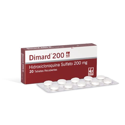Dimard 200Mg Tabletas Recubiertas Caja X 20