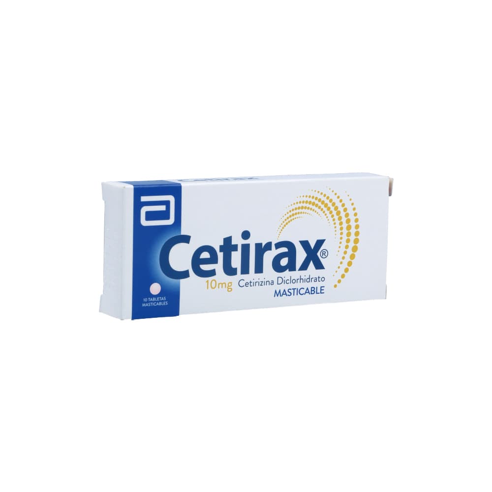 Cetirax 10Mg Caja X 10 Tabletas