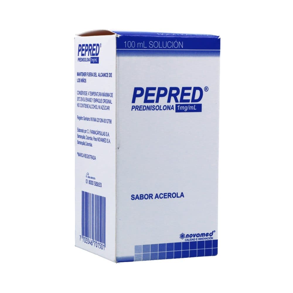 Pepred 5Mg/5Ml(0.1%) Solución Oral Frasco X 100Ml