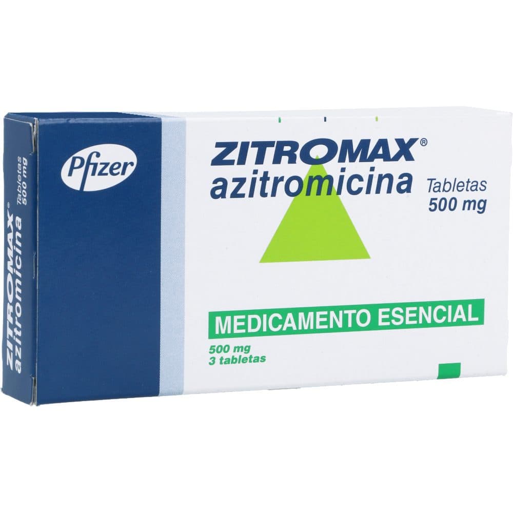 Zitromax Tabletas 500Mg Caja X 3
