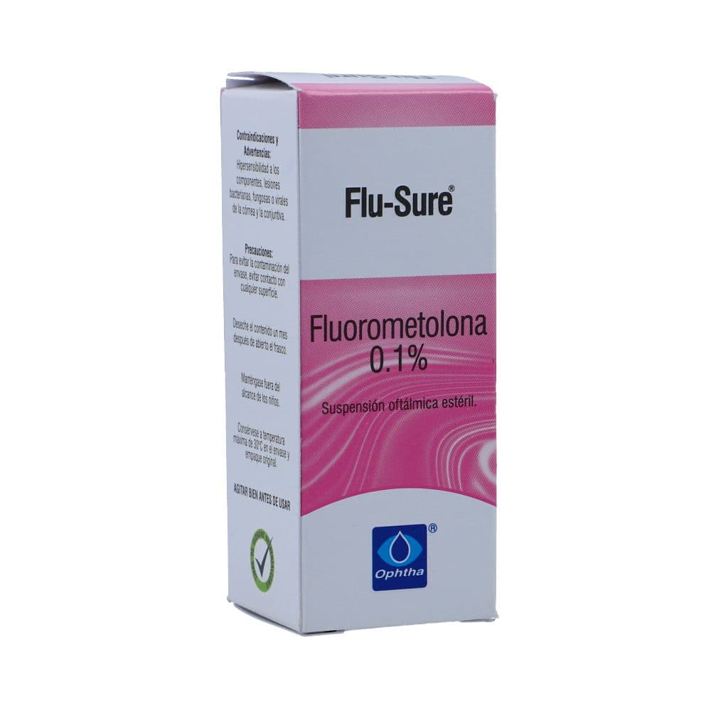 Flu-Sure Solución Oftálmica Estéril 0,1% Frasco X 5Ml