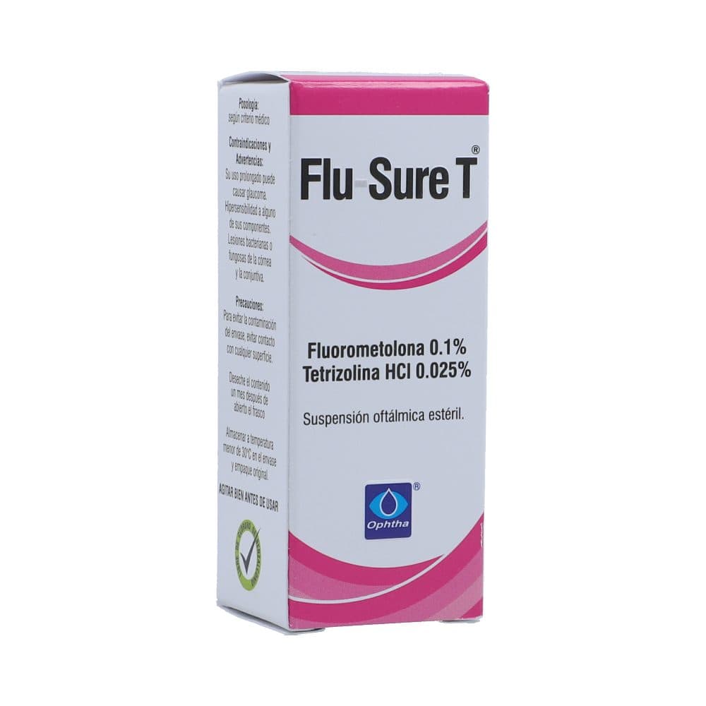 Flu-Sure T Suspensión Oftálmologica Estéril Frasco X 5Ml