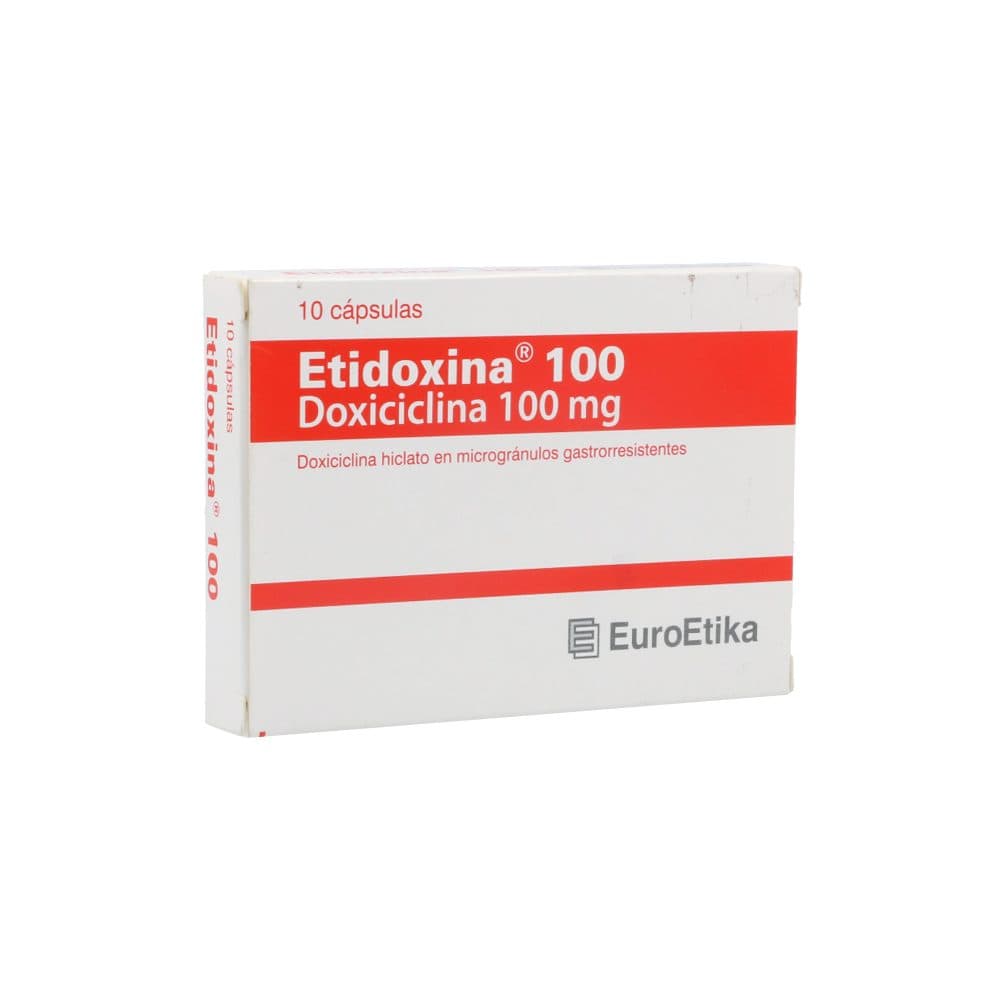 Etidoxina Cápsulas 100Mg Caja X 10