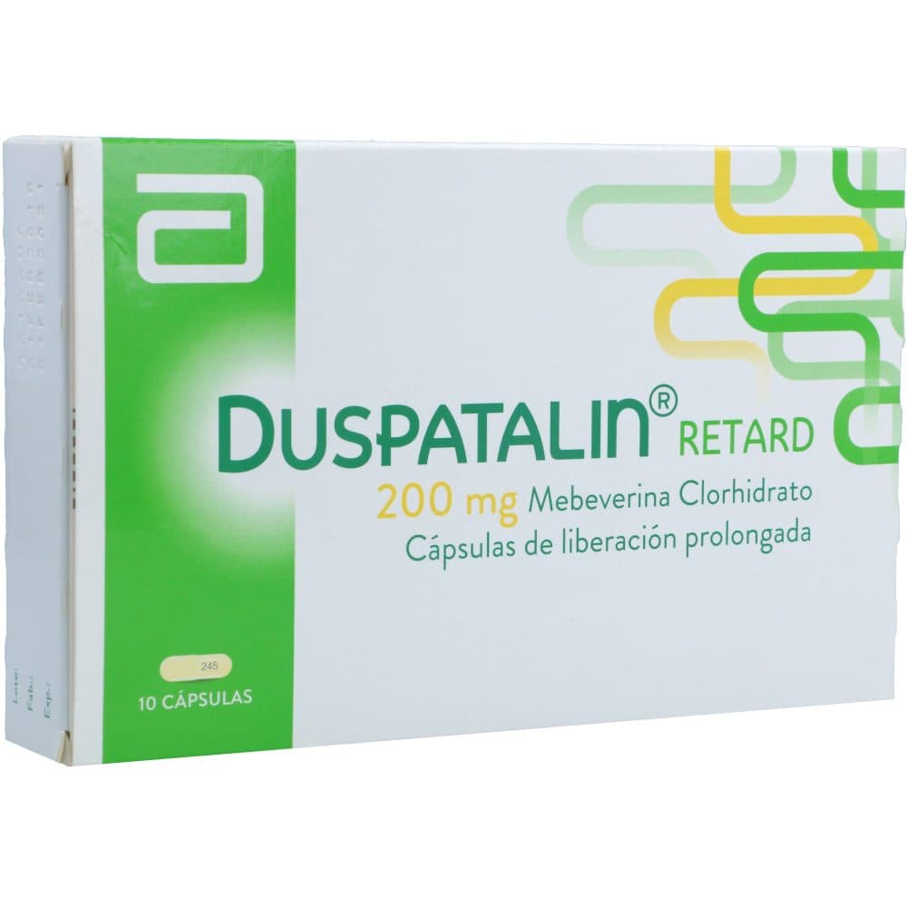 Duspatalin Retard 200Mg Caja X 10 Cápsulas Liberación Prolongada