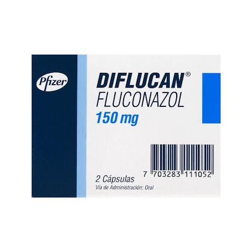 Diflucan 150Mg Caja X 2 Cápsulas