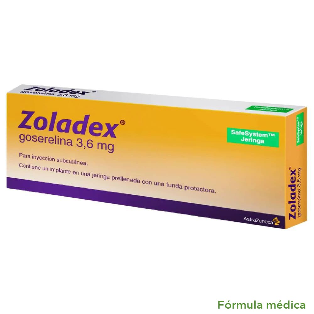 Zoladex Depot 3.6Mg Imp Subder Caja X 1
