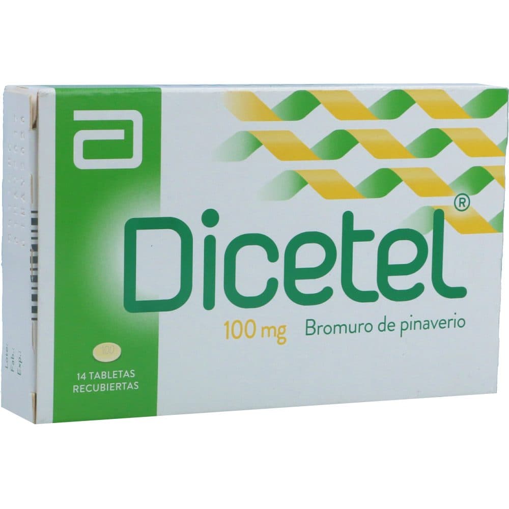 Dicetel Tabletas Recubiertas 100Mg Caja X 14