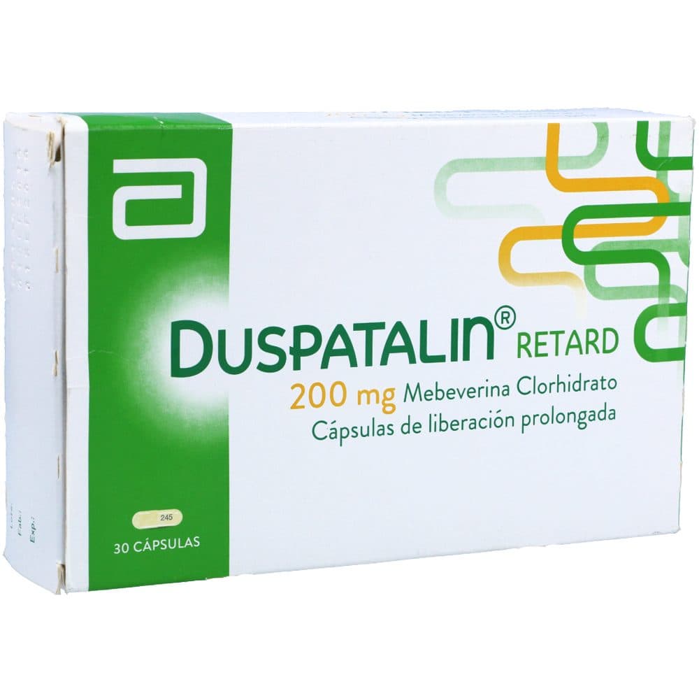 Duspatalin Retard Cápsulas Liberación Prolongada 200Mg Caja X 30