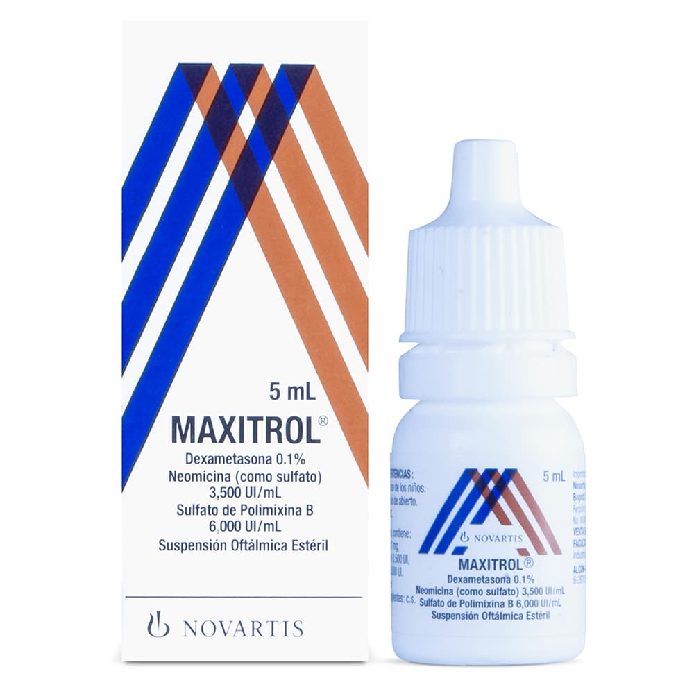Maxitrol Solución Oftalmica Frasco X 5Ml