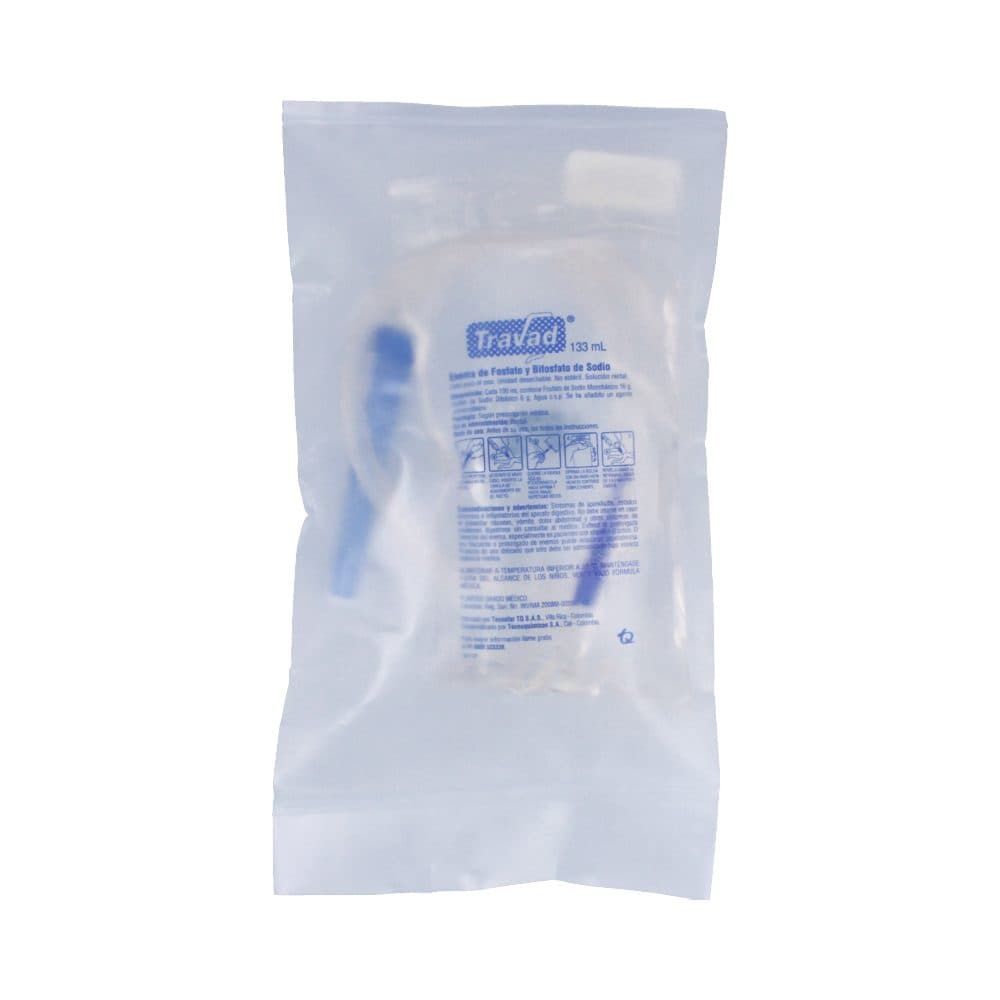 Enema Travad Baxter 16%+6% Bolsa X 133Ml