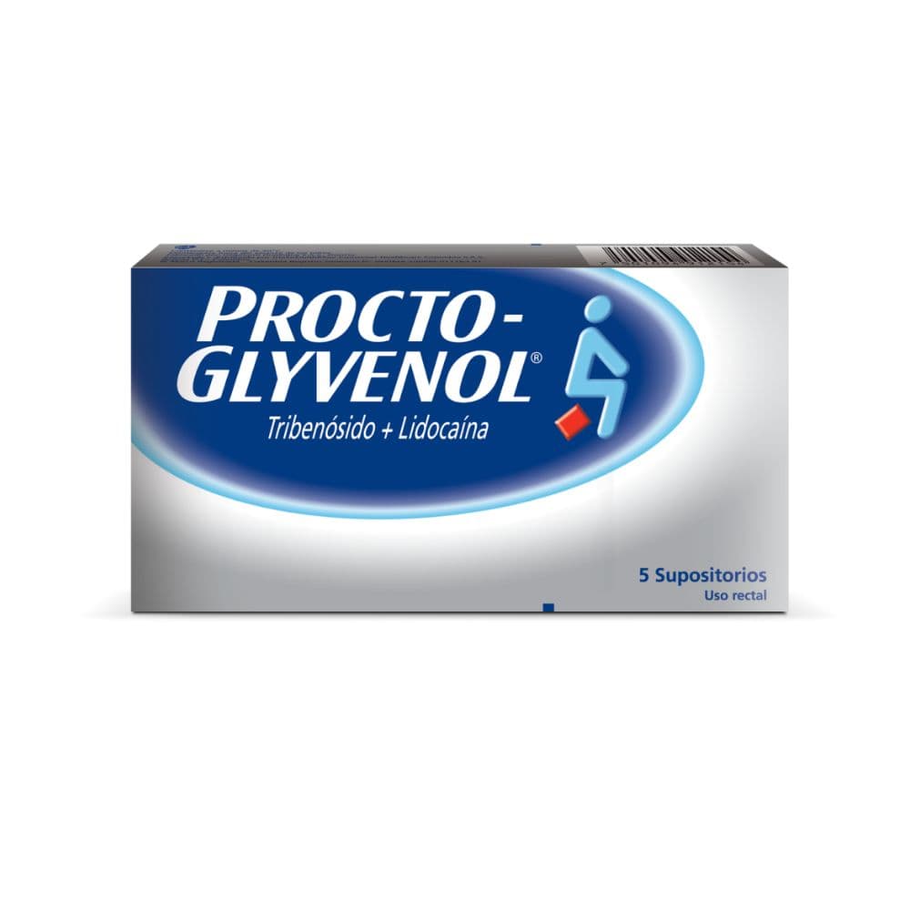 Procto Glyvenol Caja X 5 Supositorios