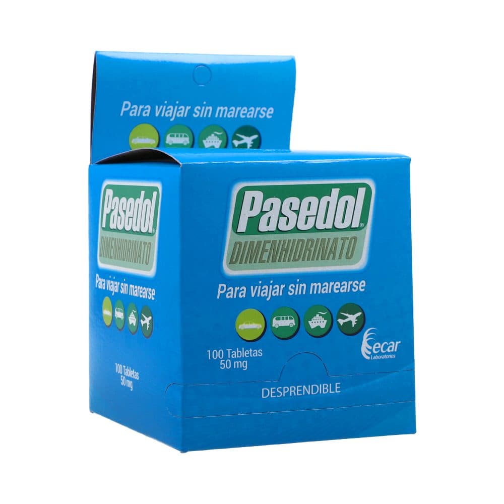 Pasedol 50 Mg Tableta Sobre X 4