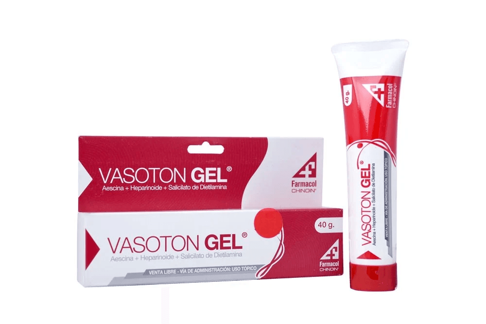 Vasoton (1+5+0.3)% Gel Topico Tubo X 40Gr