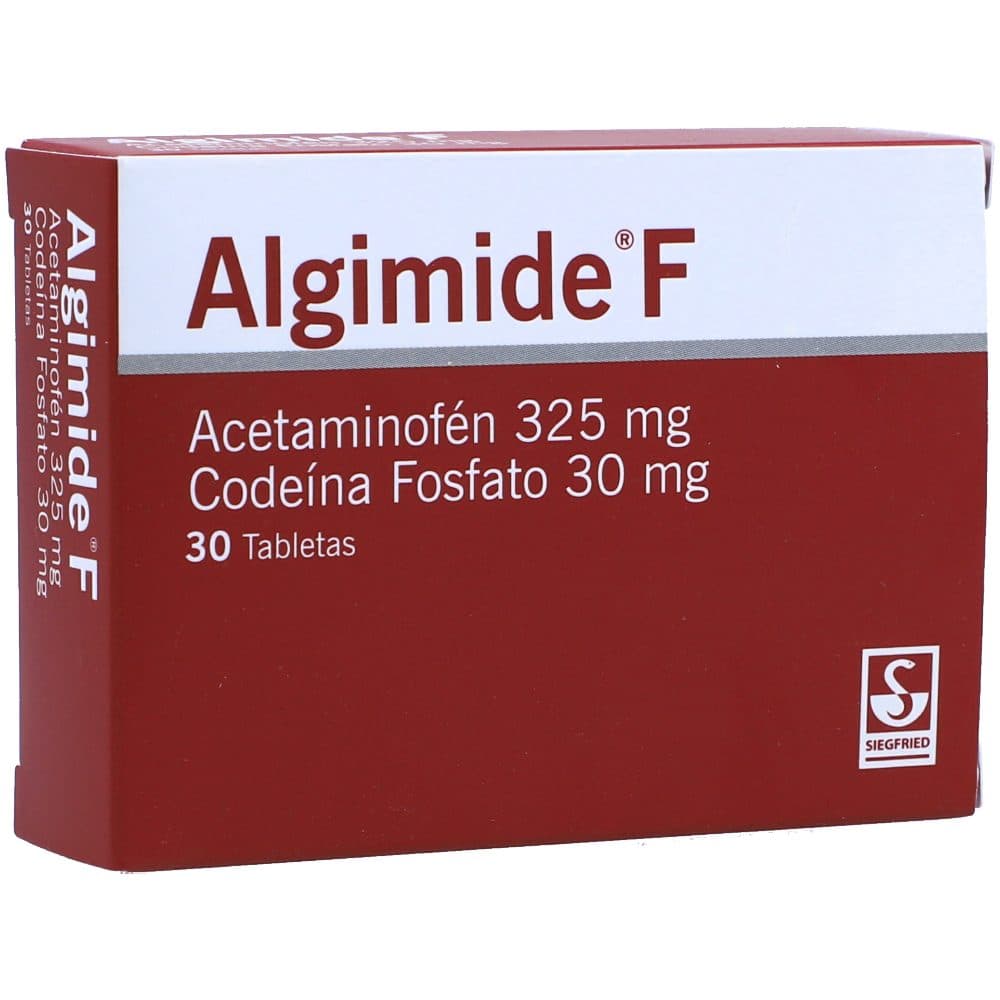 Algimide F Tabletas (325+30)Mg Caja X 30
