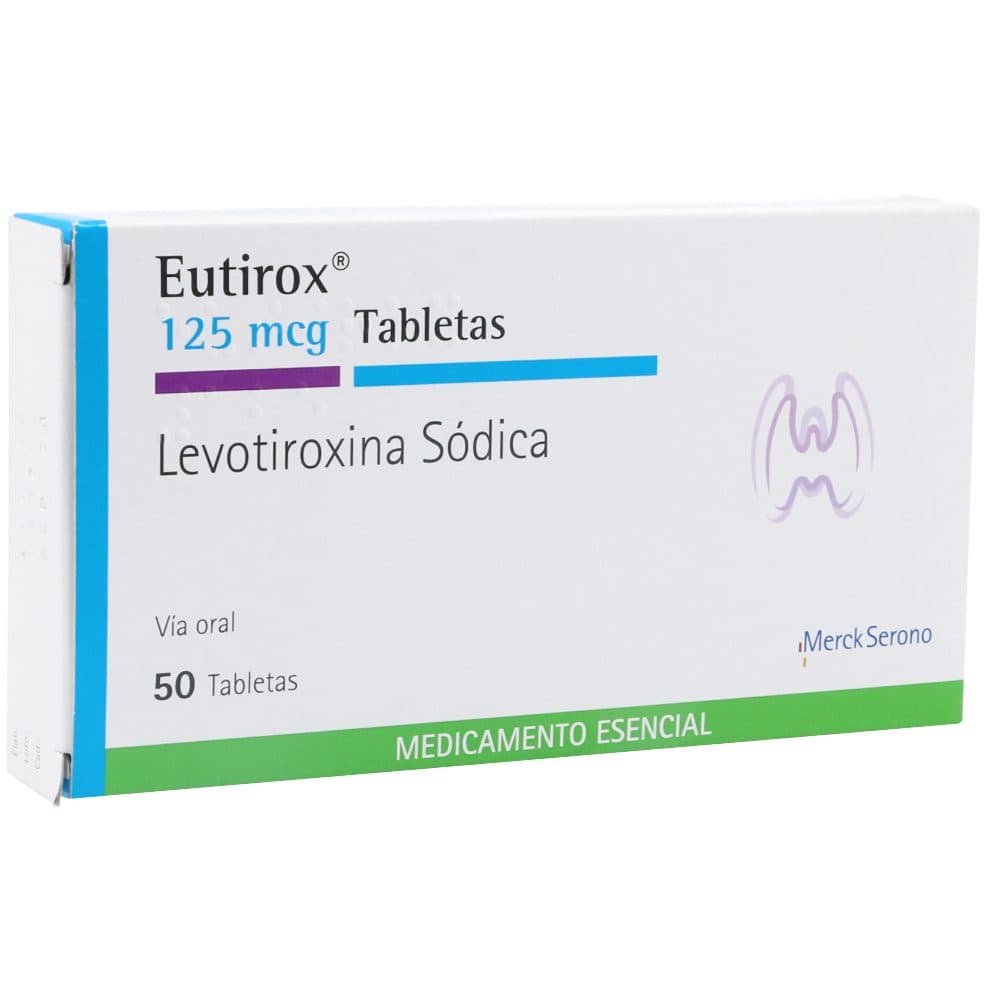 Eutirox 125Mcg Caja X 50 Tabletas