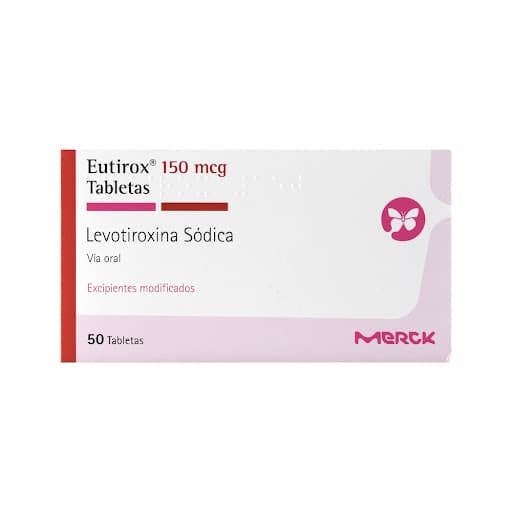 Eutirox 150Mcg Caja X 50 Tabletas
