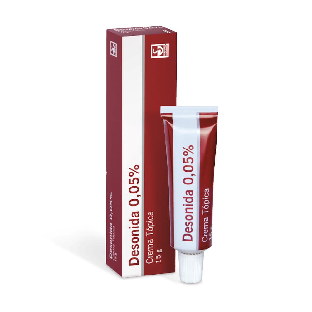 Desonida 0.05% Crema Dermacare Tubo X 15 Gr