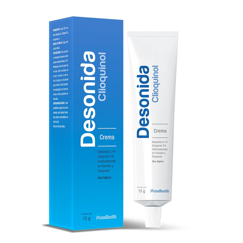 Desonida C 0.1%+3% Crema Tubo X 15 Gr