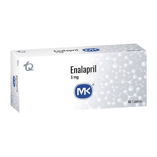 Enalapril Tabletas 5Mg Caja X 50