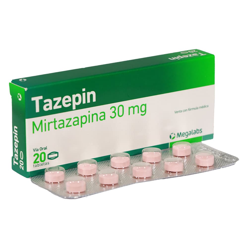 Tazepin 30Mg Tableta Recubierta Caja X 20