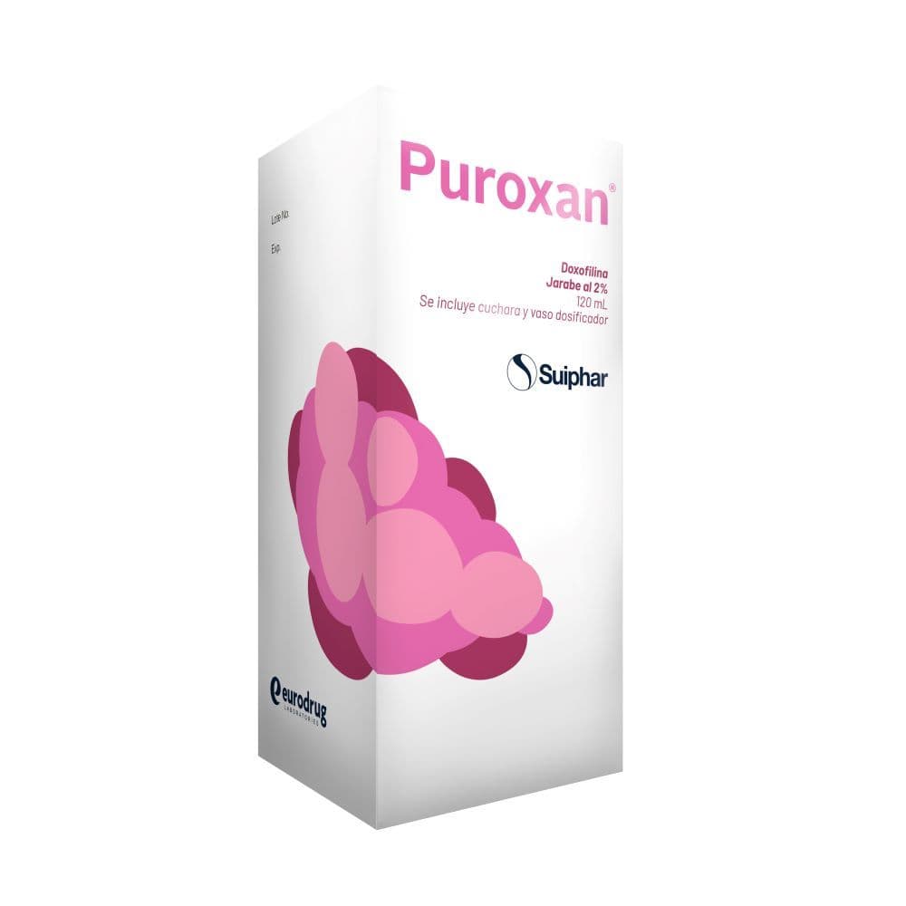 Puroxan 100Mg/5Ml(2%) Jarabe Frasco X 120 Ml